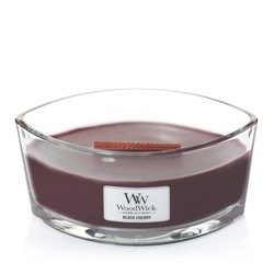 WoodWick Black Cherry HearthWick świeca zapachowa skwierczący knot 454g