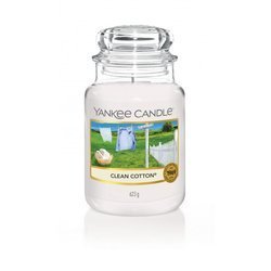 Yankee Candle Clean Cotton duża świeca zpachowa 623g