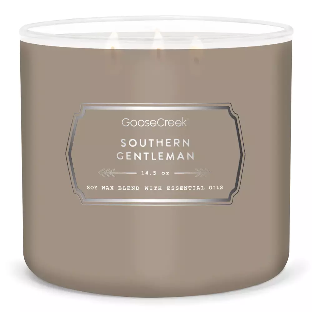 Goose Creek Southern Gentleman świeca zapachowa FOR MEN 411g