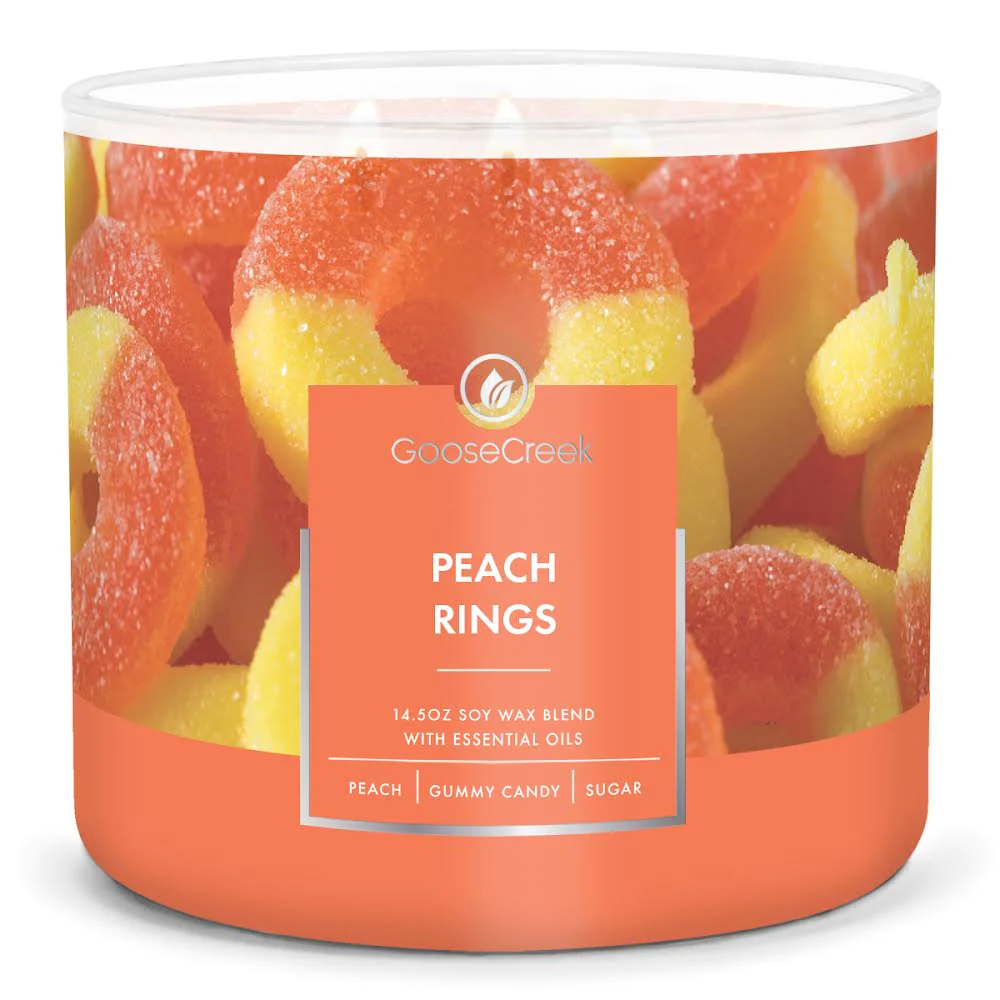 Goose Creek świeca sojowa 3 knoty Peach Rings