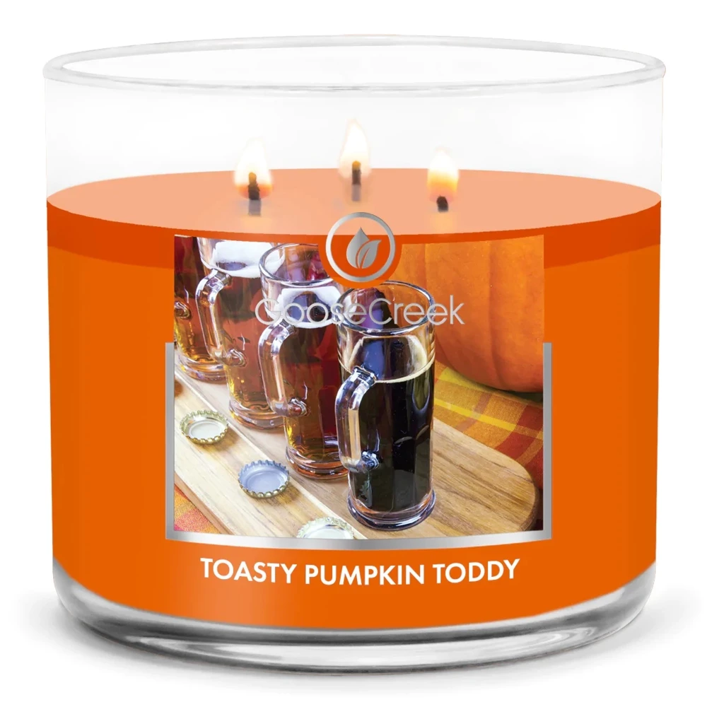 Goose Creek świeca sojowa 3 knoty Toasty Pumpkin Toddy