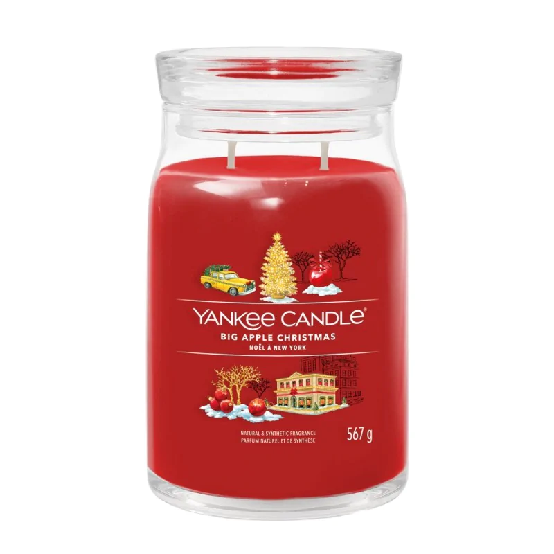 Yankee Candle BIG APPLE CHRISTMAS Signature Świeca zapachowa duża