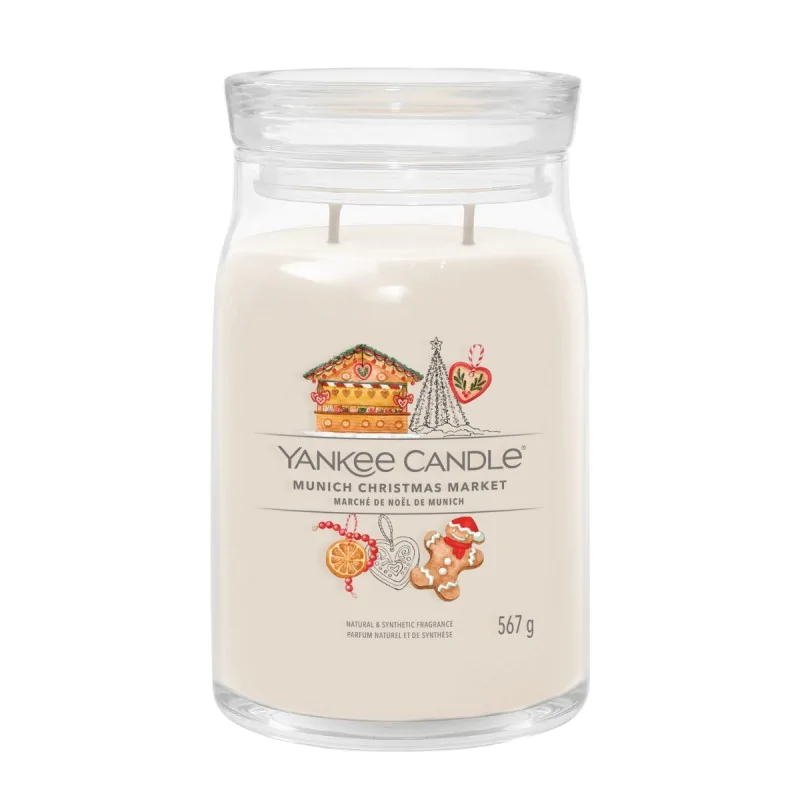 Yankee Candle MUNICH CHRISTMAS MARKET Signature Świeca zapachowa duża