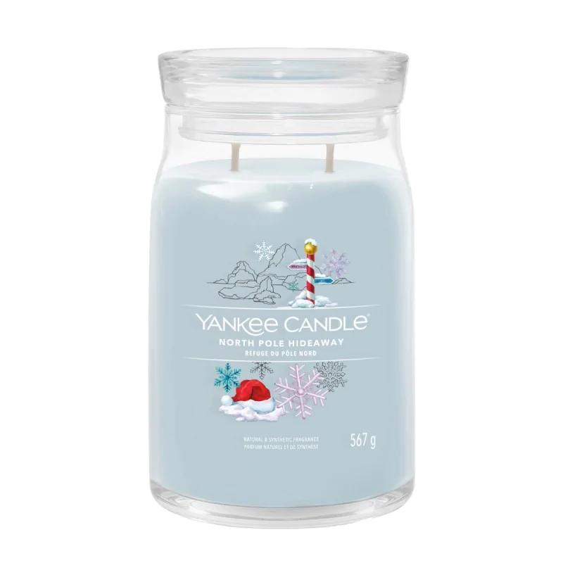 Yankee Candle NORTH POLE HIDEAWAY Signature Świeca zapachowa duża