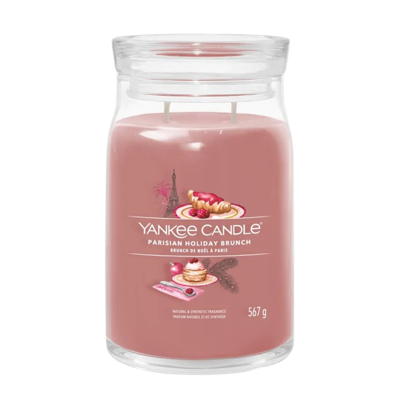 Yankee Candle PARISIAN HOLIDAY BRUNCH Signature Świeca zapachowa duża