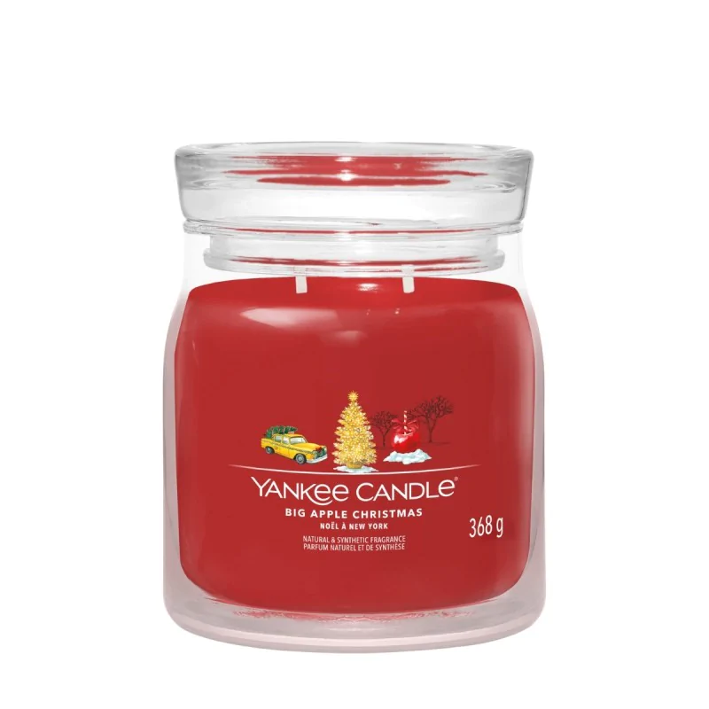 Yankee Candle Signature BIG APPLE CHRISTMAS Świeca średnia 